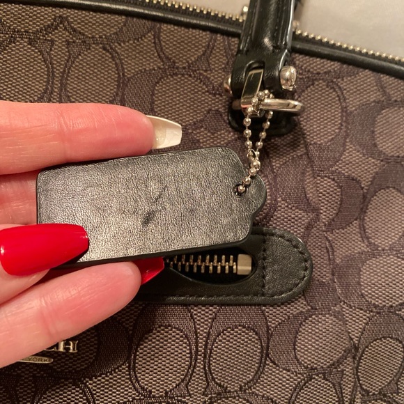 Coach Prairie Signature Satchel Canvas - Picture 8 of 16